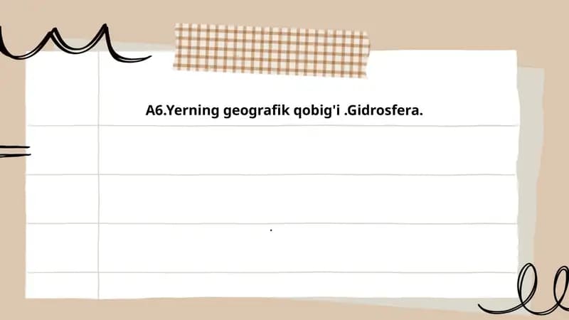 Yerning geografik qobig'i