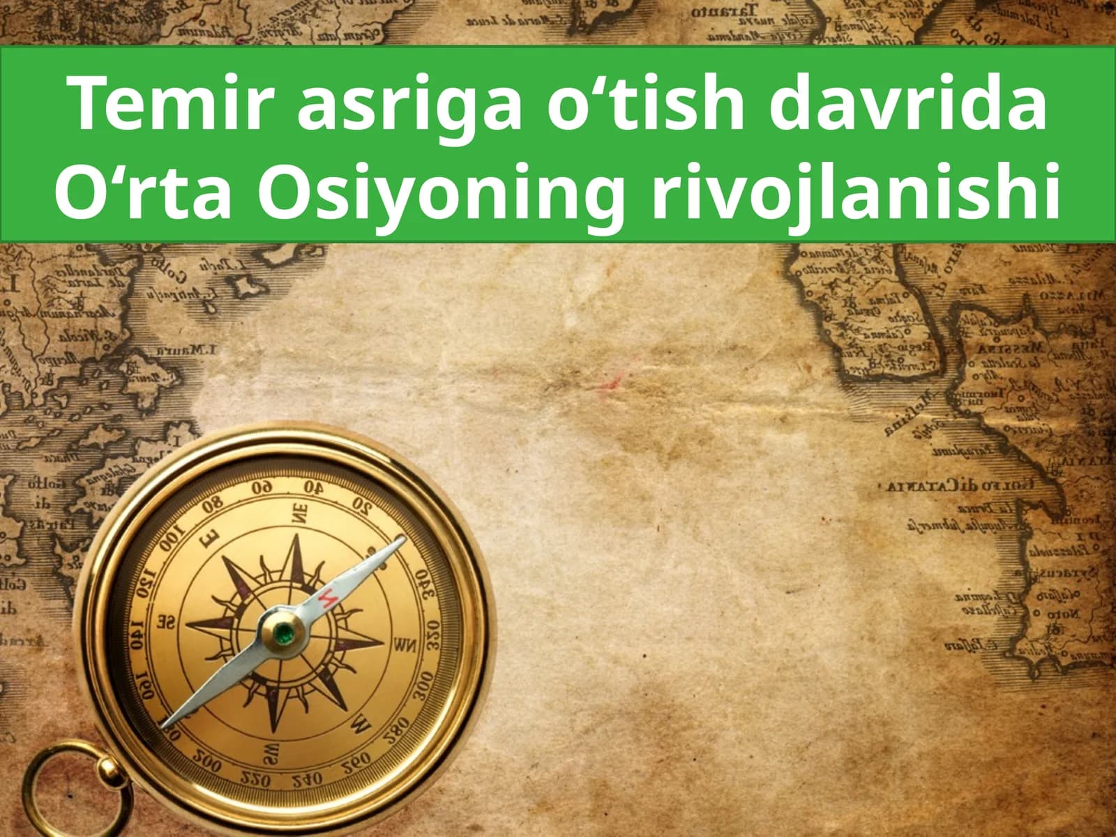 Temir asriga o‘tish davrida O‘rta Osiyoning rivojlanishi