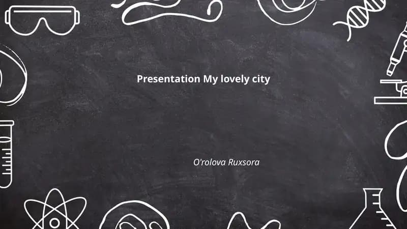 My lovely city