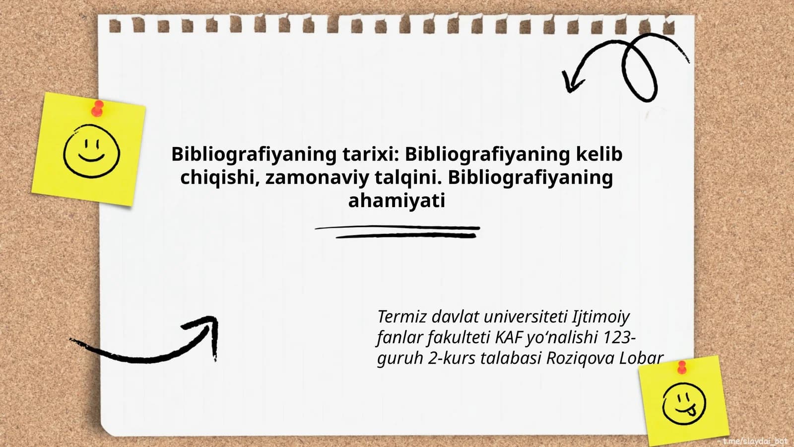 Bibliografiyaning tarixi