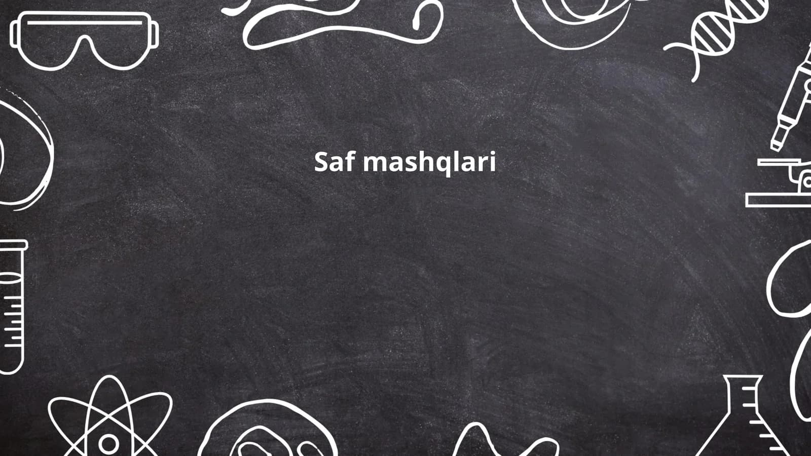 Saf tartiblari