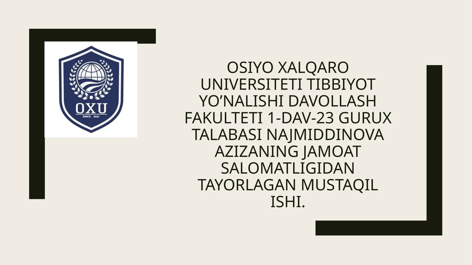 Aholigasanitariya-epidemiologik xizmat ko‘rsatish, vrachlik etikasi va tibbiyot deontologiyasi