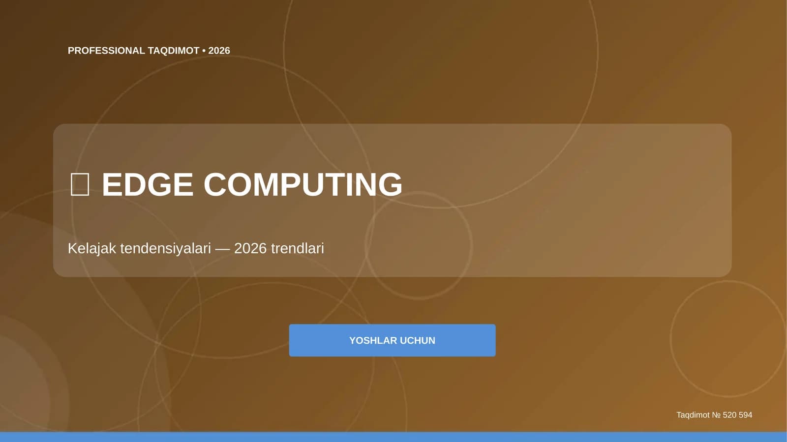 Edge computing: kelajak tendensiyalari (2026 trendlari) [yoshlar uchun]