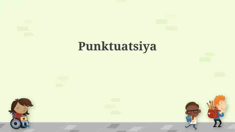 Punktuatsiya