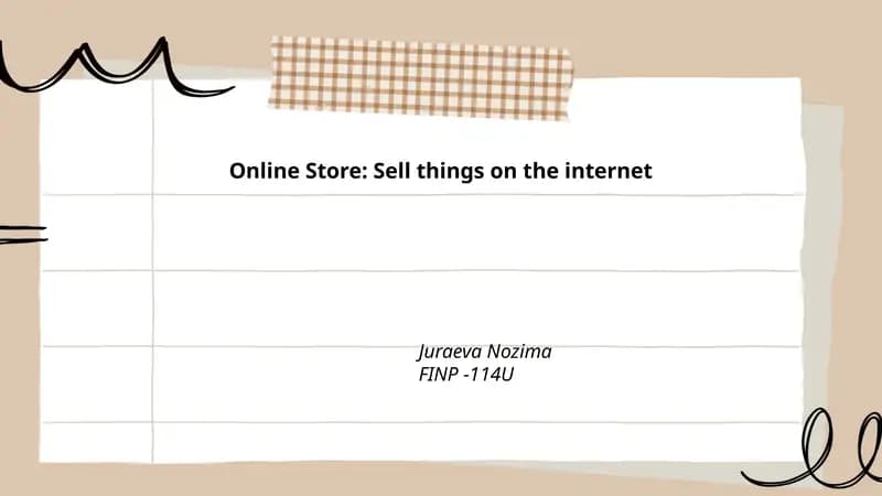 E-commerce Platforms