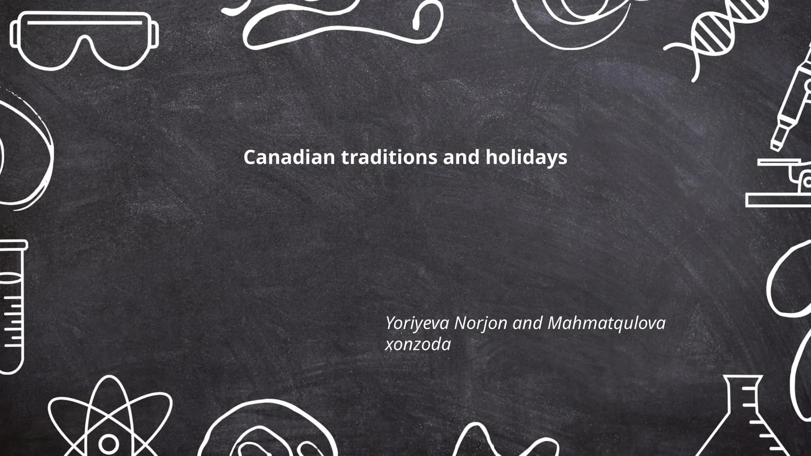 Canadian traditions and holidays