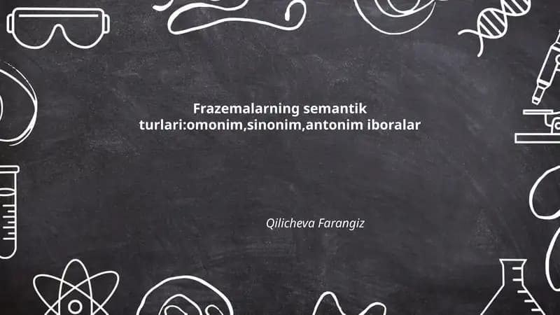 Omonim frazemalar