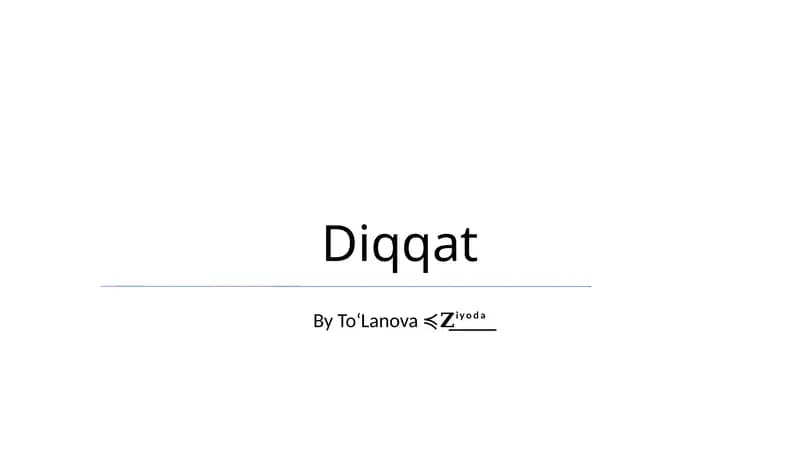 Diqqat