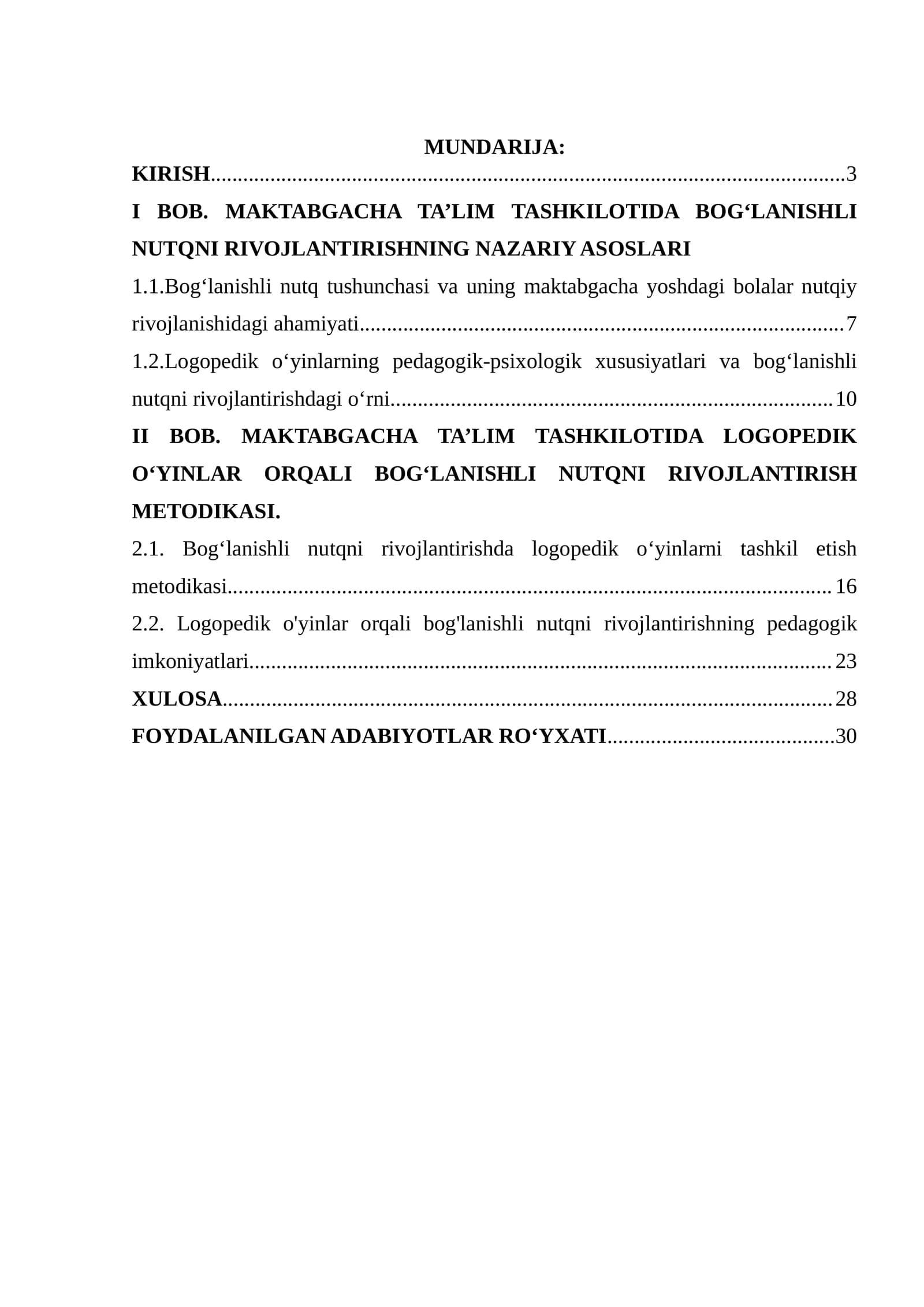 MAKTABGACHA TA’LIM TASHKILOTIDA BOG‘LANISHLI NUTQNI RIVOJLANTIRISHNING NAZARIY ASOSLARI