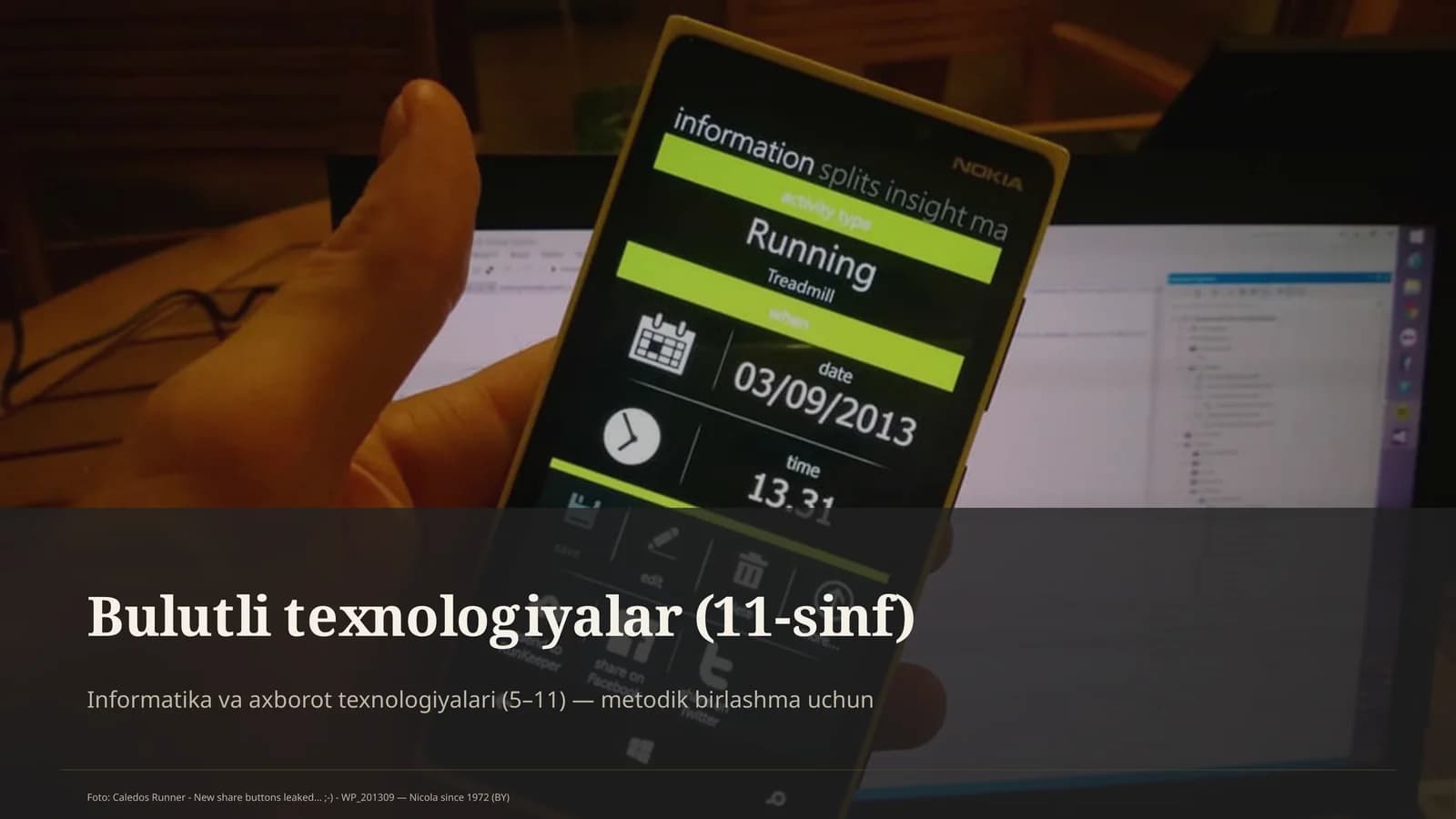 Bulutli texnologiyalar (11-sinf)