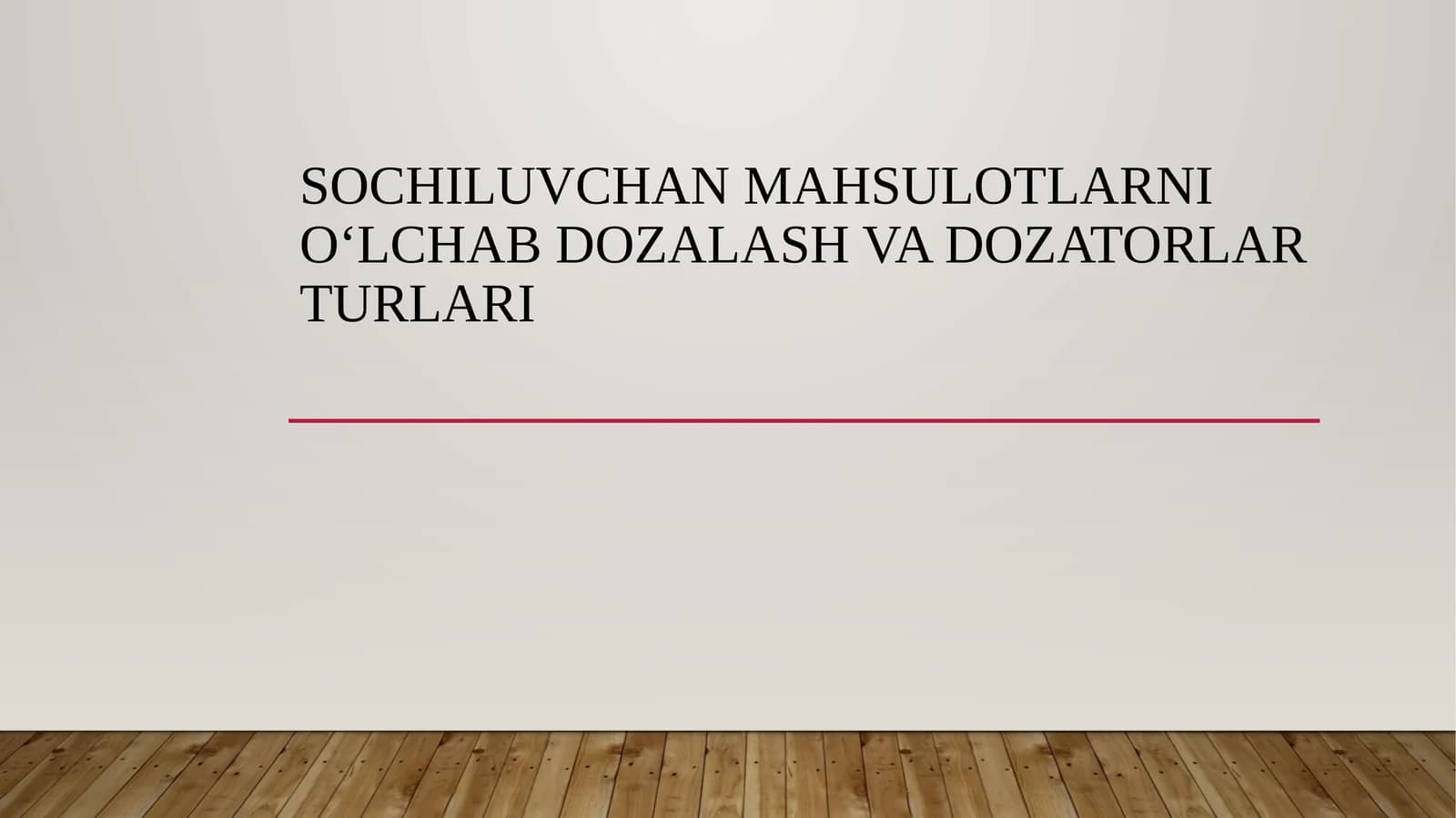 Sochiluvchan mahsulotlar