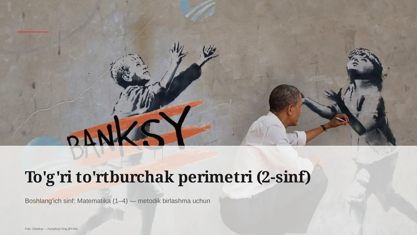 To'g'ri to'rtburchak perimetri (2-sinf)