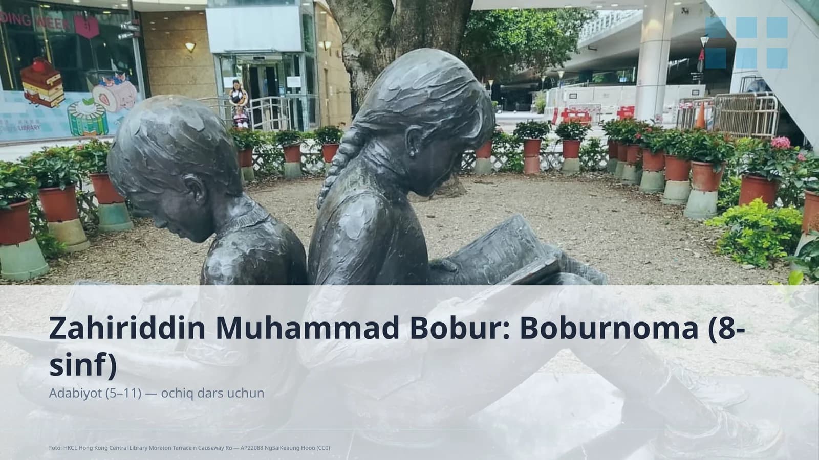 Zahiriddin Muhammad Bobur: Boburnoma (8-sinf)