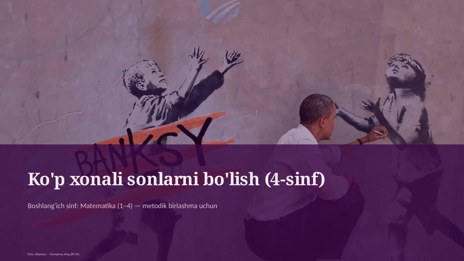 Ko'p xonali sonlarni bo'lish (4-sinf)
