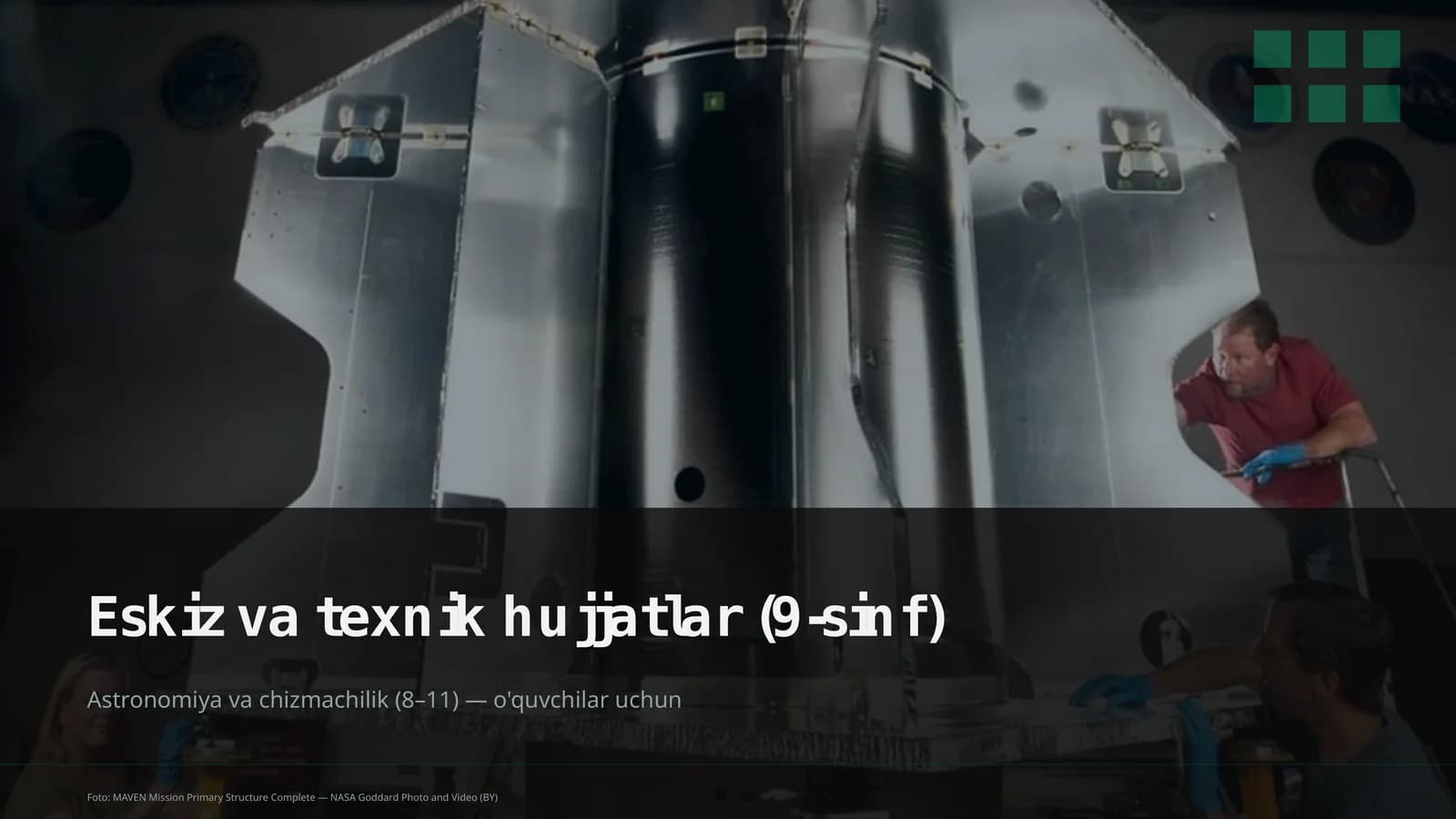 Eskiz va texnik hujjatlar (9-sinf)