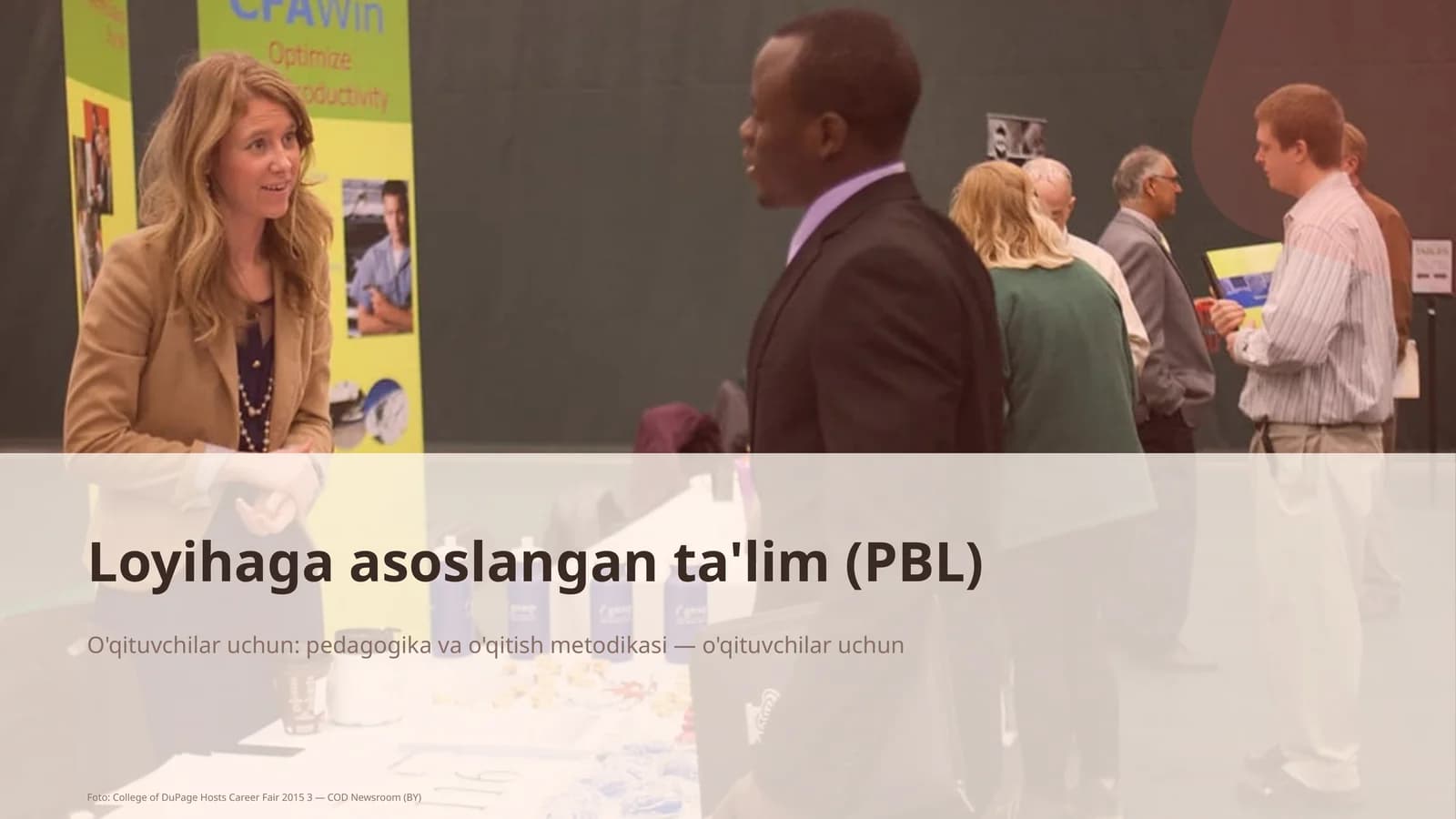 Loyihaga asoslangan ta'lim (PBL)