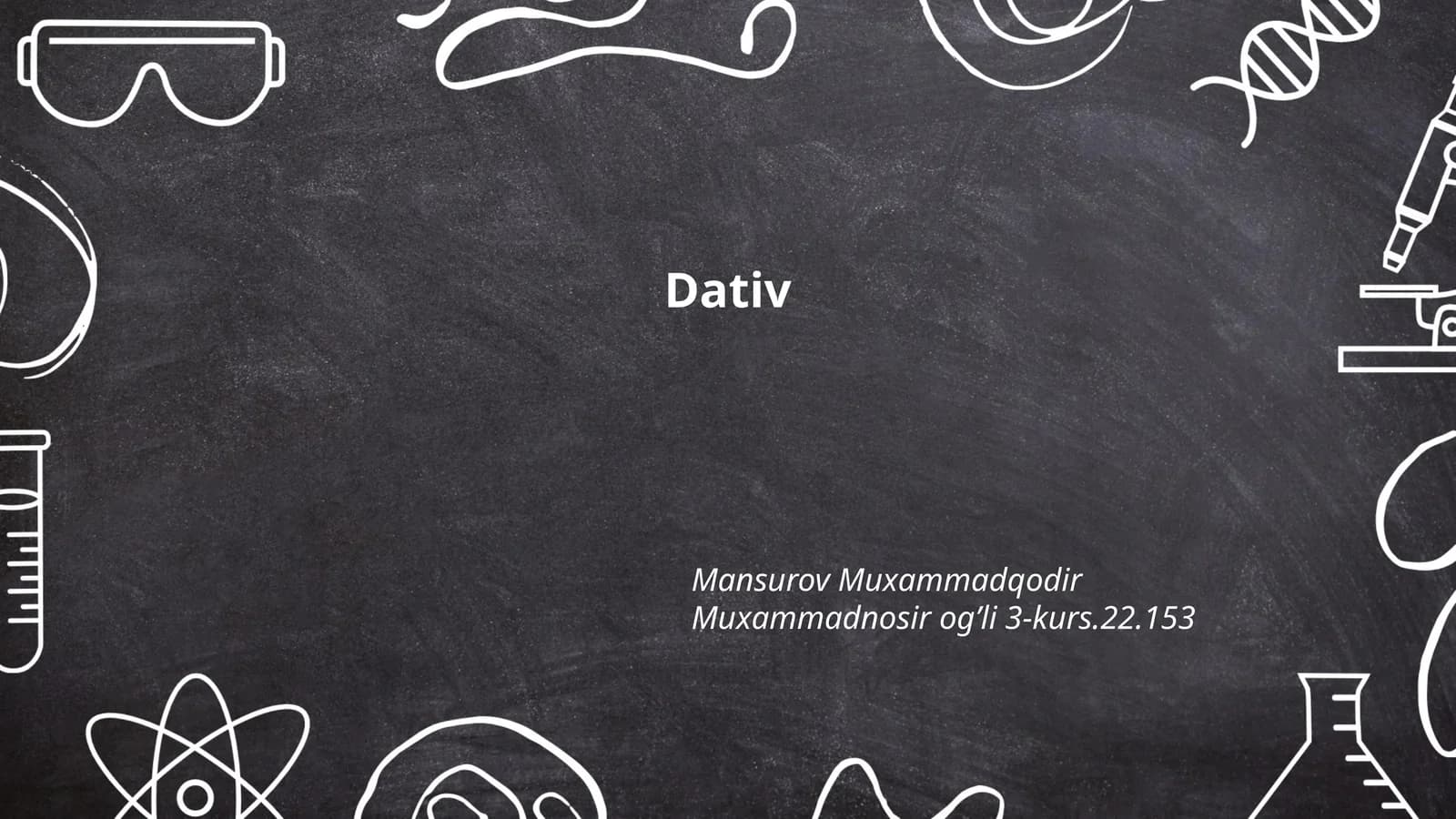 Dativ