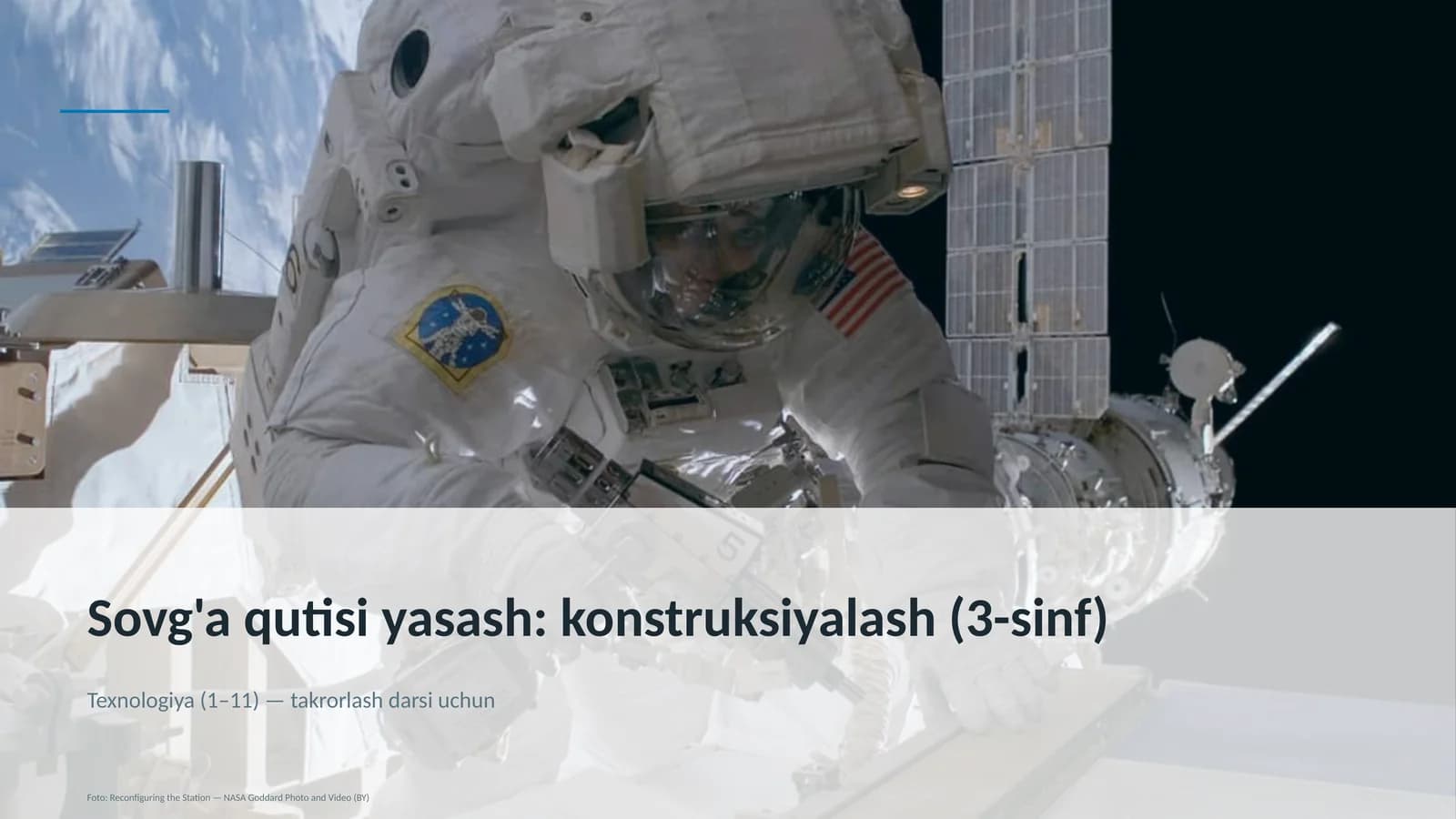 Sovg'a qutisi yasash: konstruksiyalash (3-sinf)