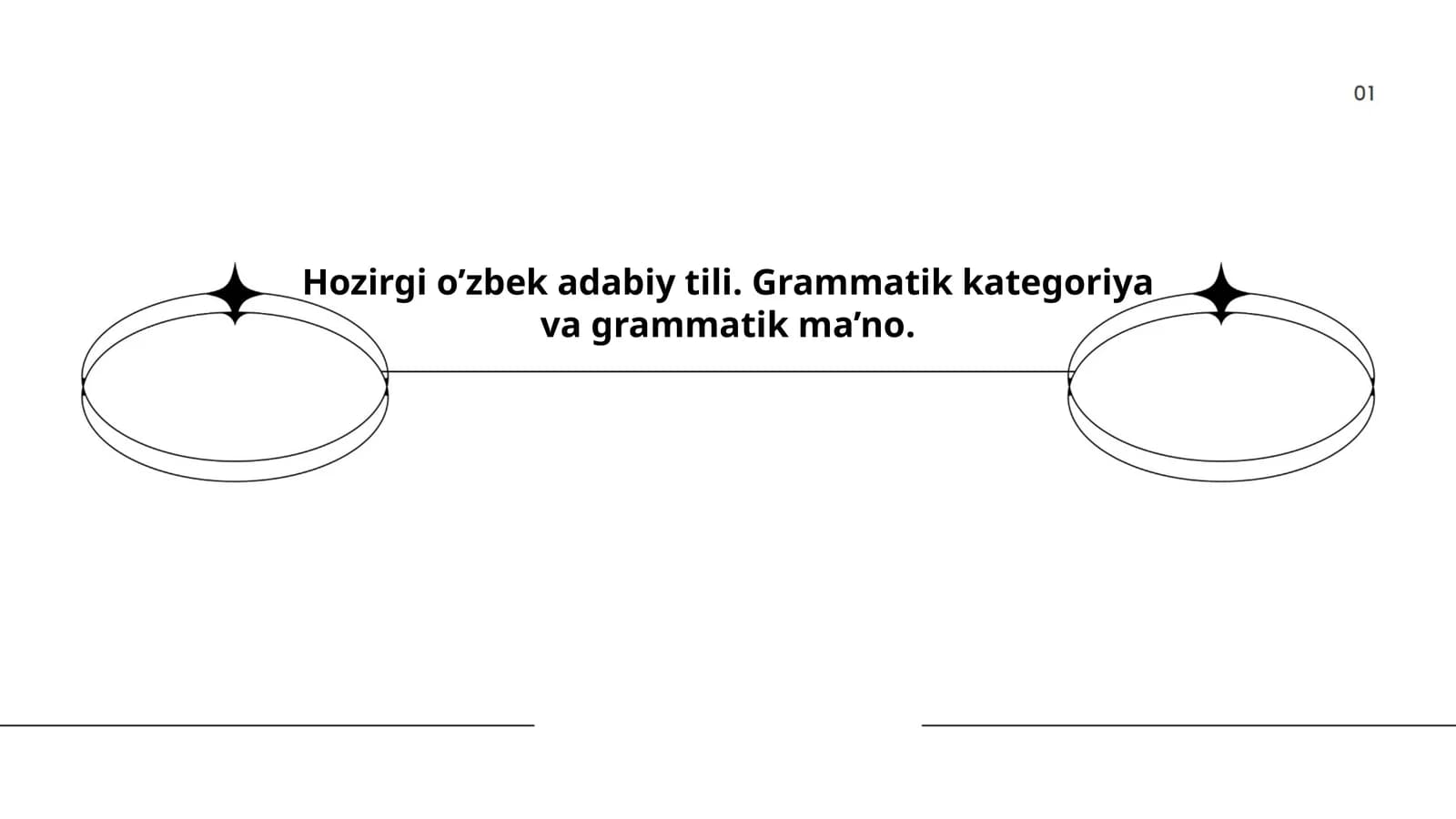 Hozirgi o‘zbek adabiy tili. Grammatik kategoriya va grammatik ma’no