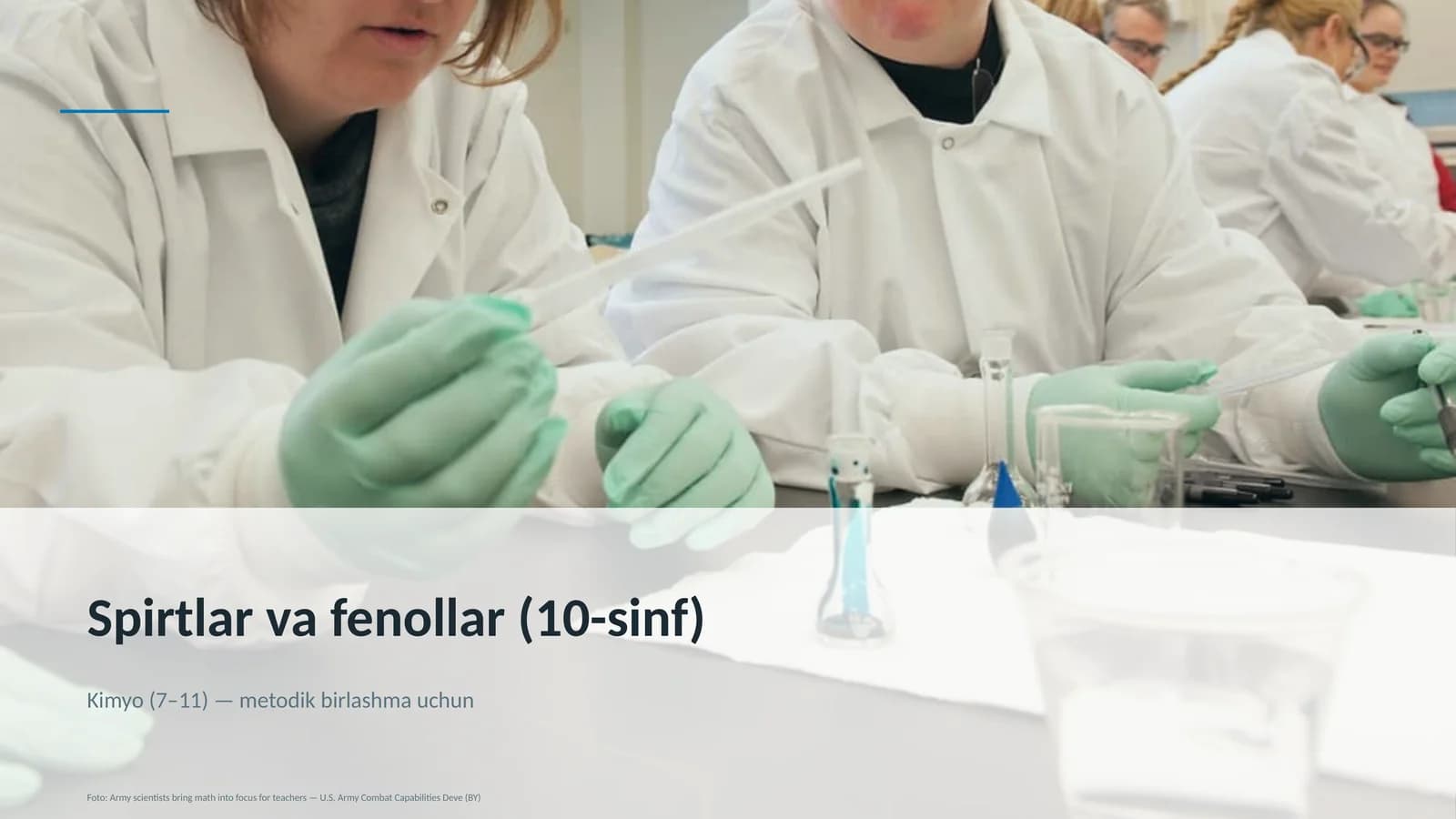 Spirtlar va fenollar (10-sinf)