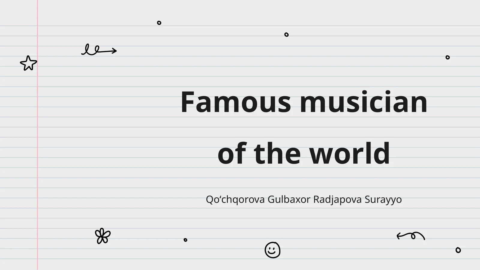 Qoʻchqorova Gulbaxor Radjapova Surayyo