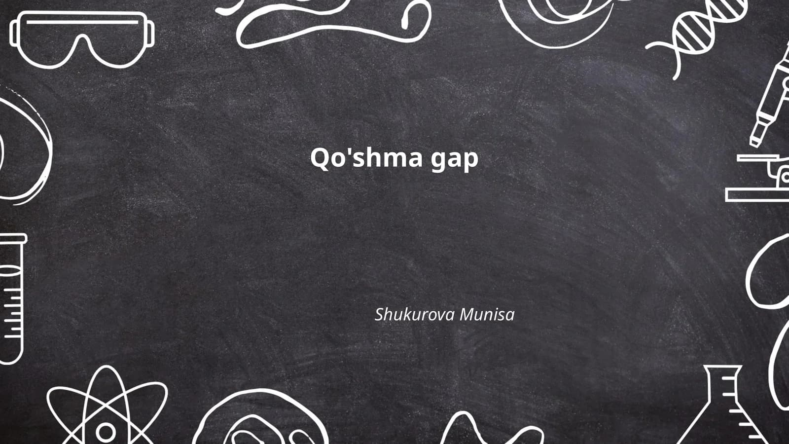 Qo'shma gaplar