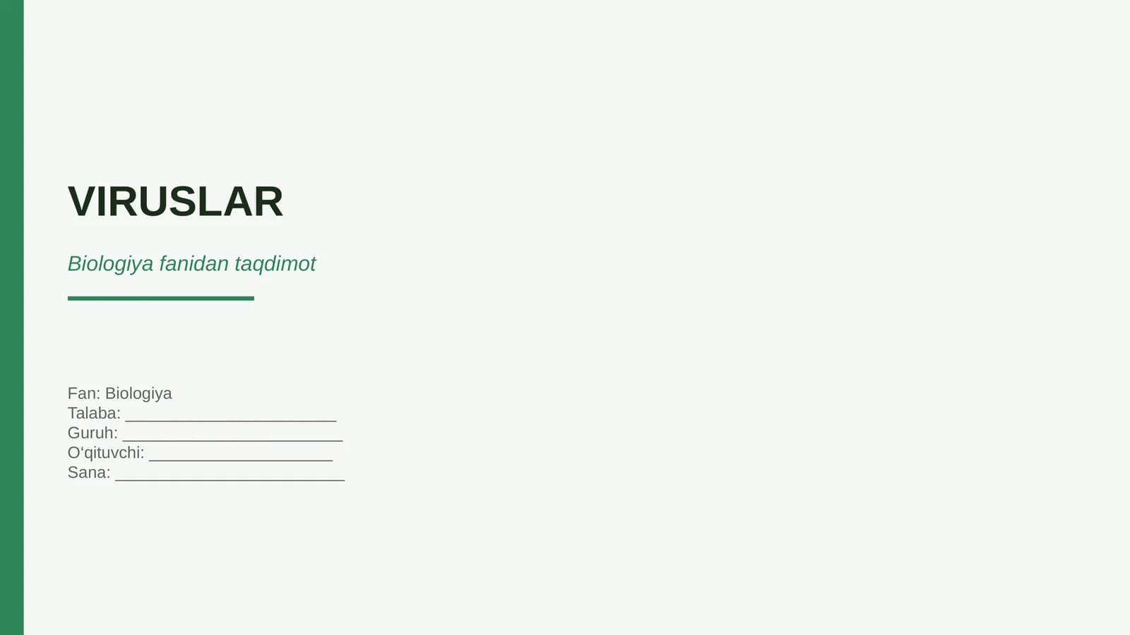 VIRUSLAR