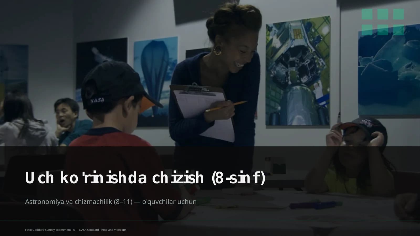 Uch ko'rinishda chizish (8-sinf)