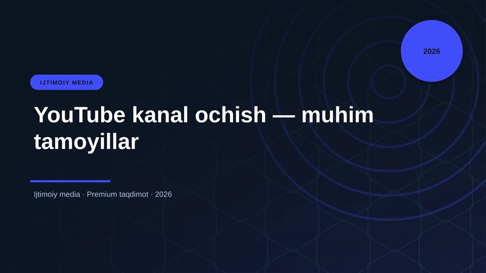 IJTIMOIY MEDIA