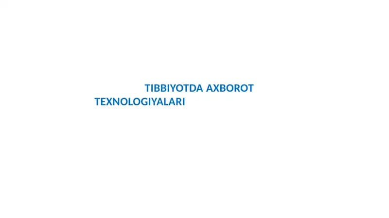 Axborot texnologiyalari asoslari va rivojlanish tarixi.Axborotli texnologiya-tizim  sifatida.Sanoq sistemalari
