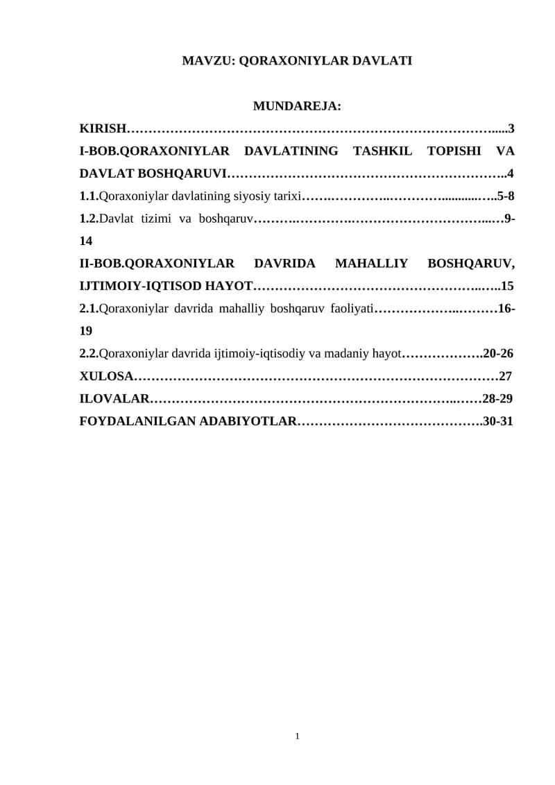 QORAXONIYLAR DAVLATI