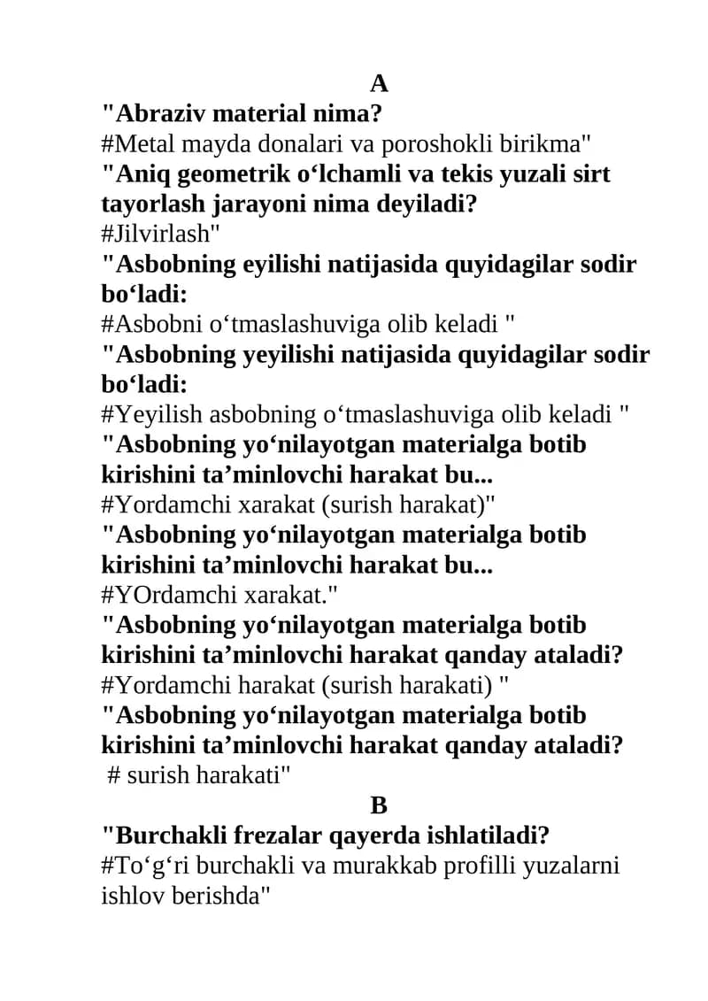 Abraziv material nima?