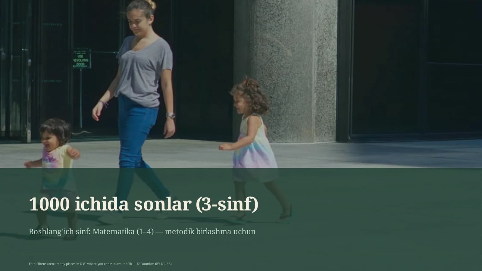 1000 ichida sonlar (3-sinf)
