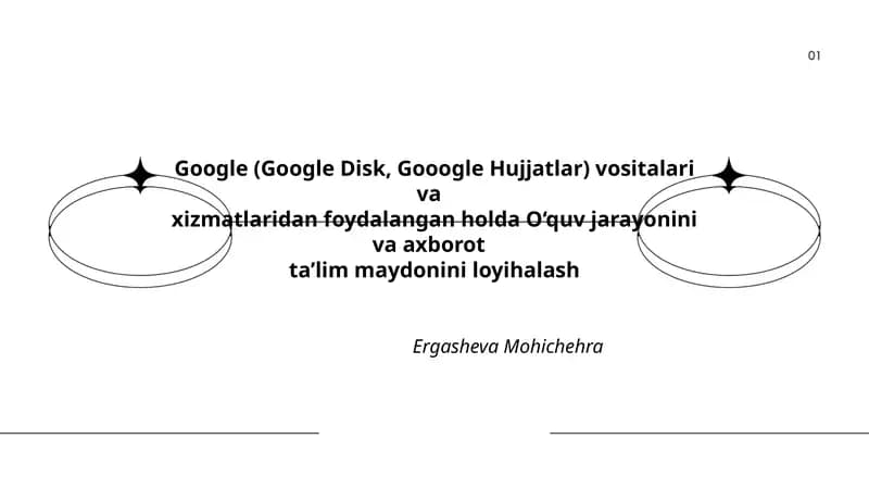 Google Disk va Google Hujjatlar