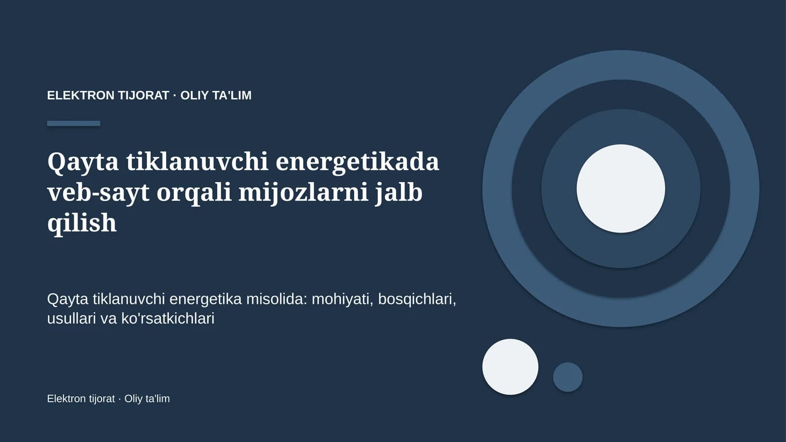 qayta tiklanuvchi energetikada veb sayt orqali mijozlarni jalb qilish 5791