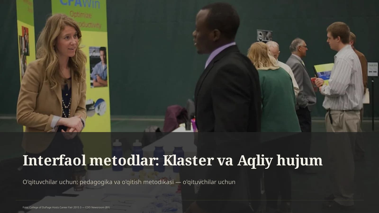 Interfaol metodlar: Klaster va Aqliy hujum