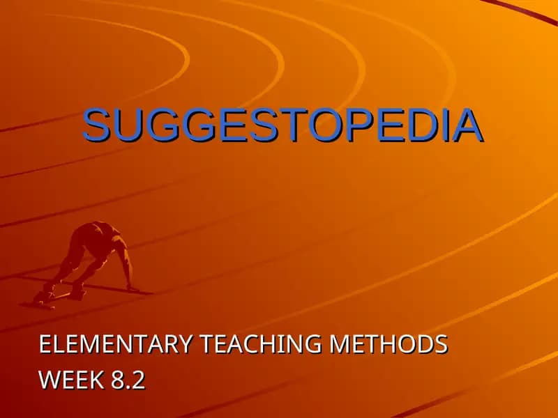 Suggestopedia