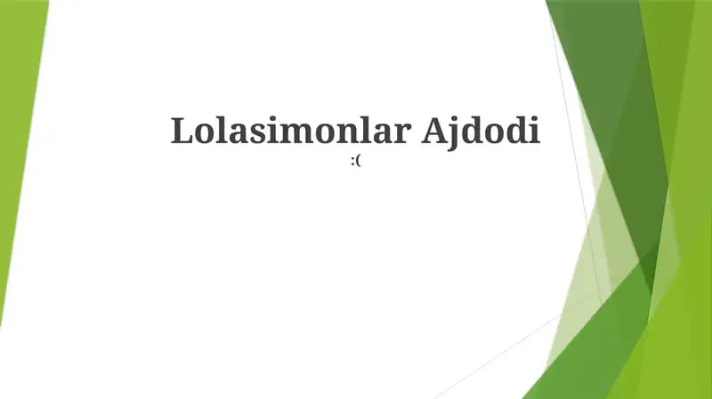 Lolasimonlar Ajdodi