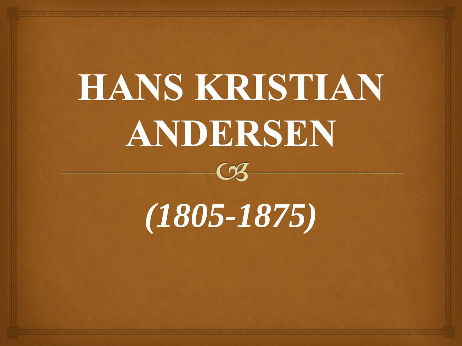 Andersenning hayoti