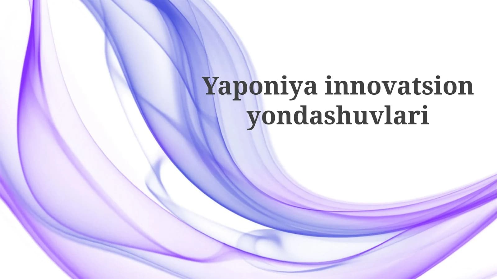 Yaponiya innovatsiya modeli