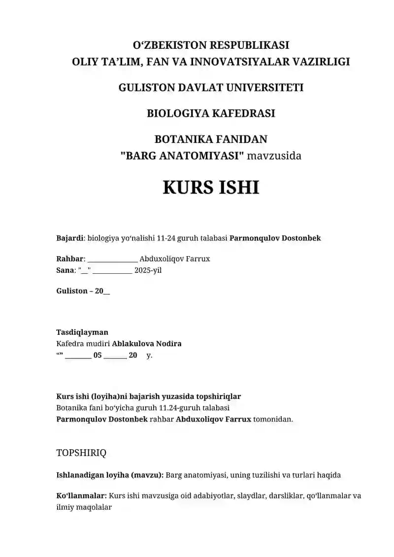 Barg Anatomiyasi