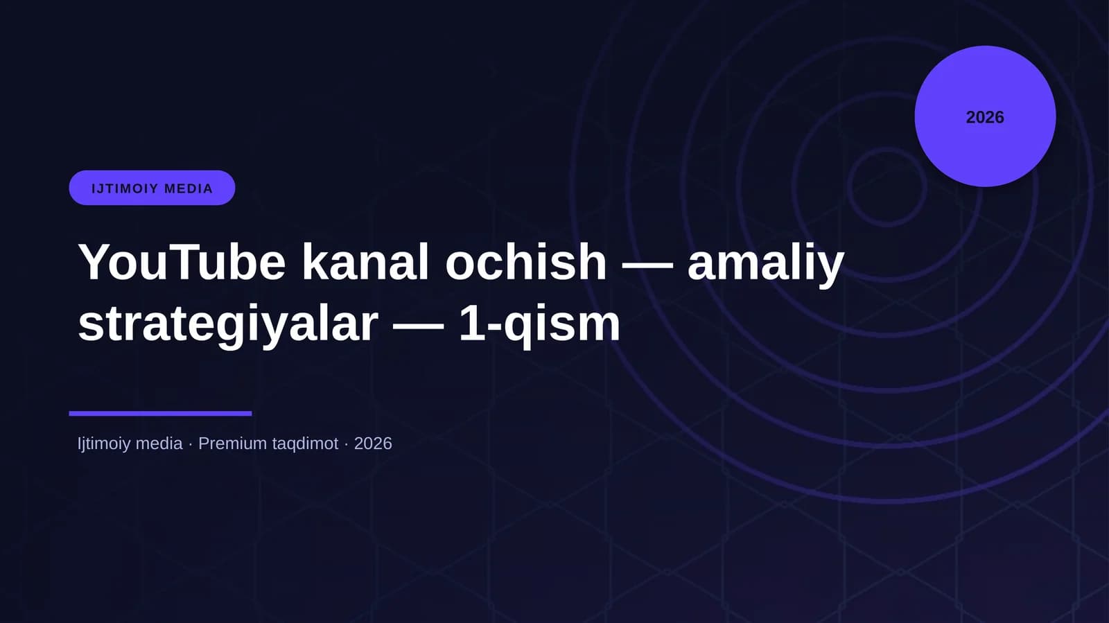 IJTIMOIY MEDIA
