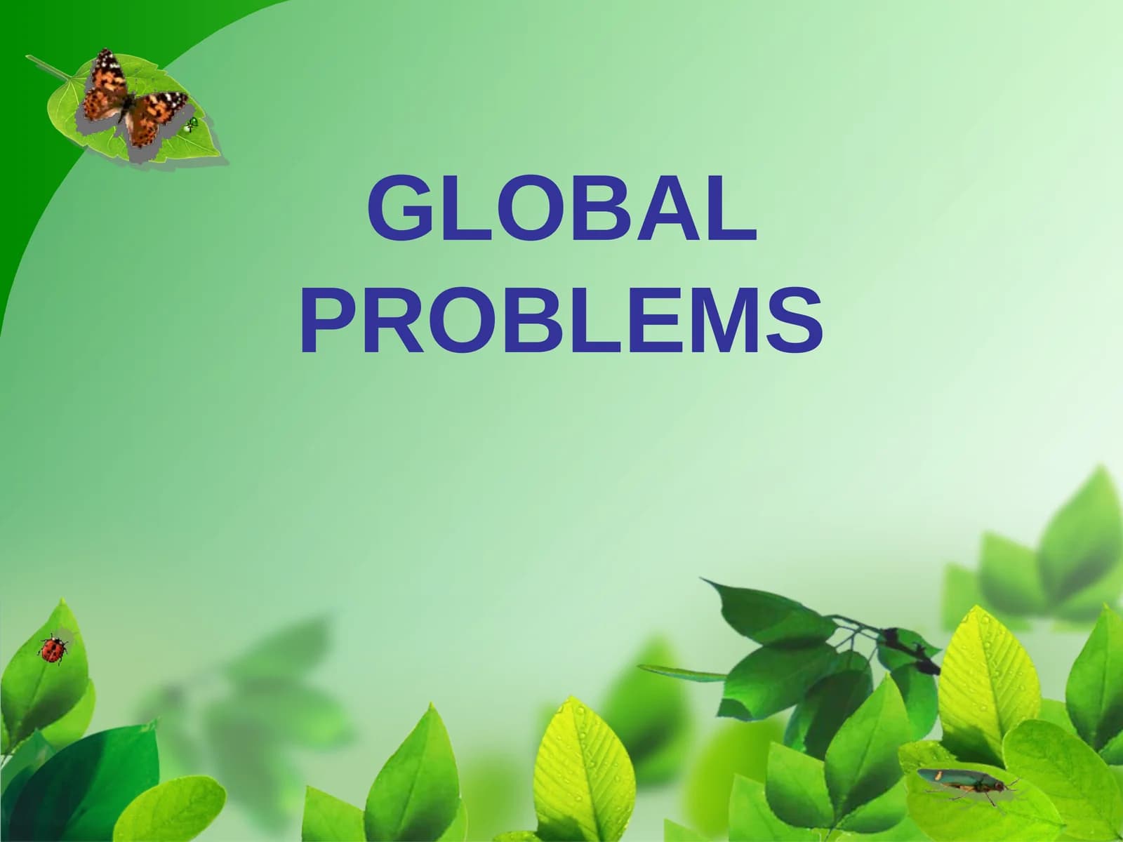 Global Problems