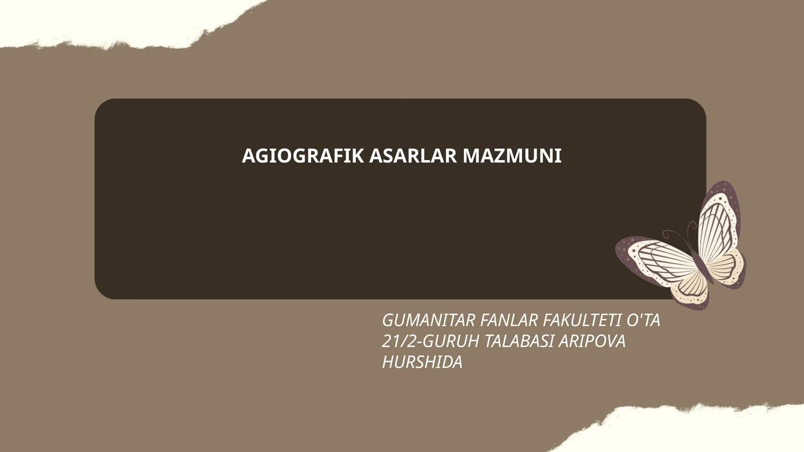 AGIOGRAFIK ASARLAR MAZMUNI