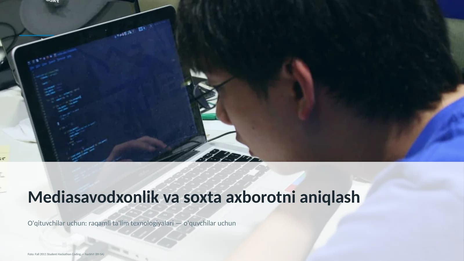 Mediasavodxonlik va soxta axborotni aniqlash