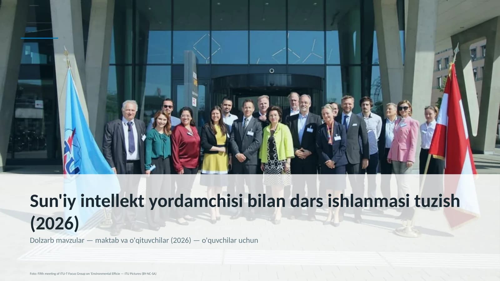 Sun'iy intellekt yordamchisi bilan dars ishlanmasi tuzish (2026)