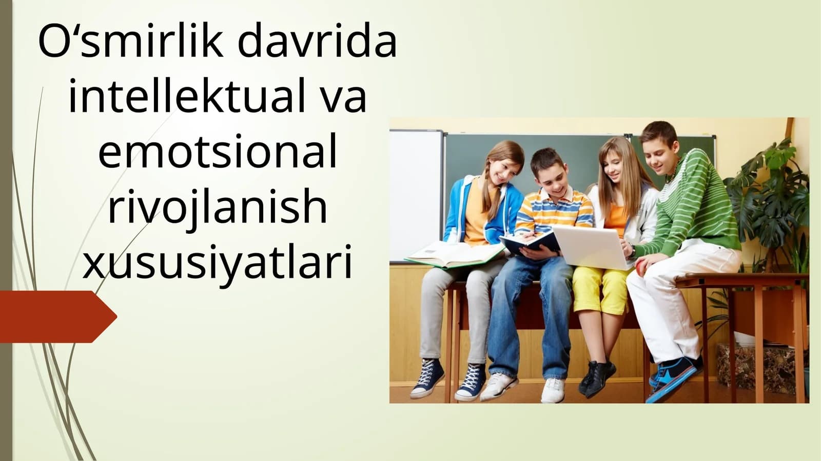 O‘smirlik davrida intellektual va emotsional rivojlanish xususiyatlari