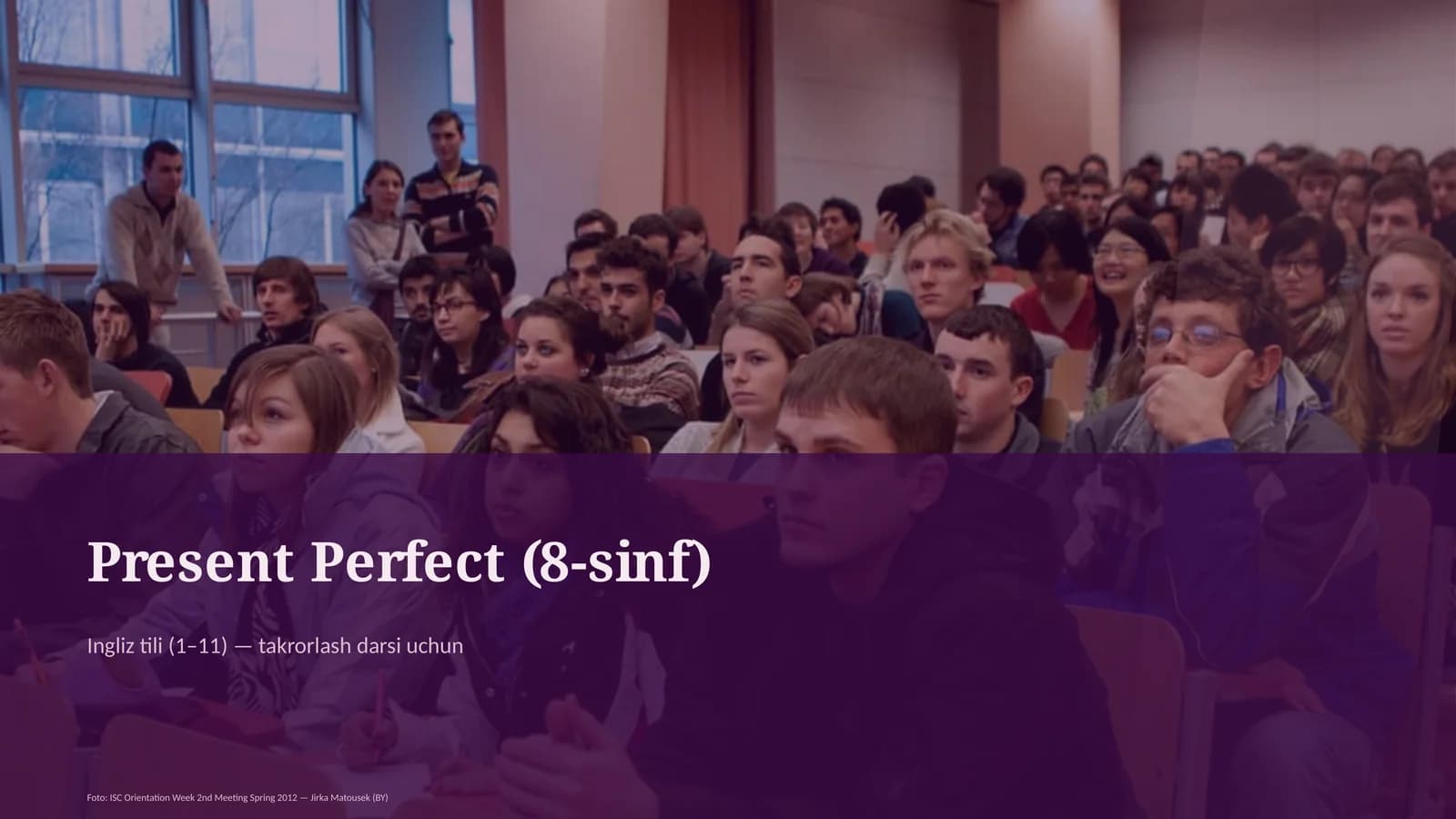 Present Perfect (8-sinf)