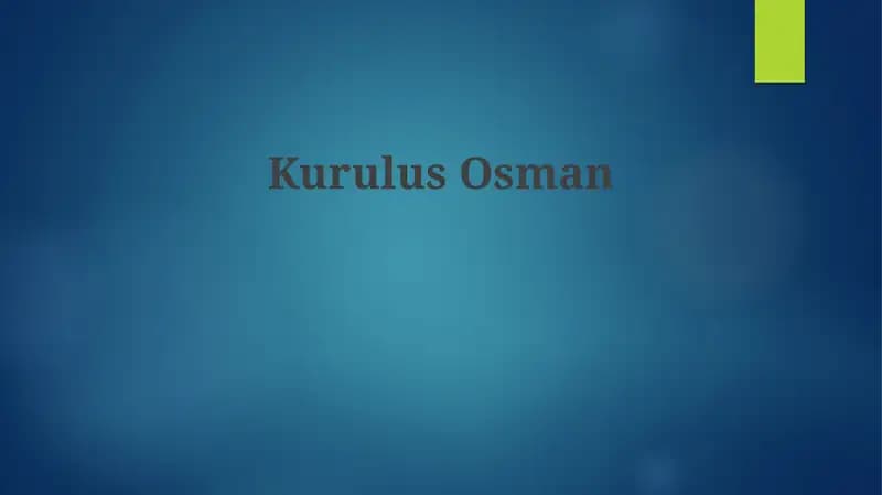 Kurulus Osman