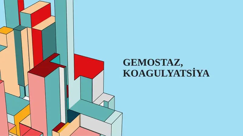 Gemostaz